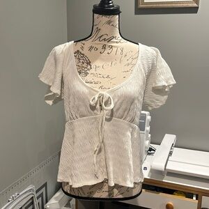 White top from Francesca’s size L